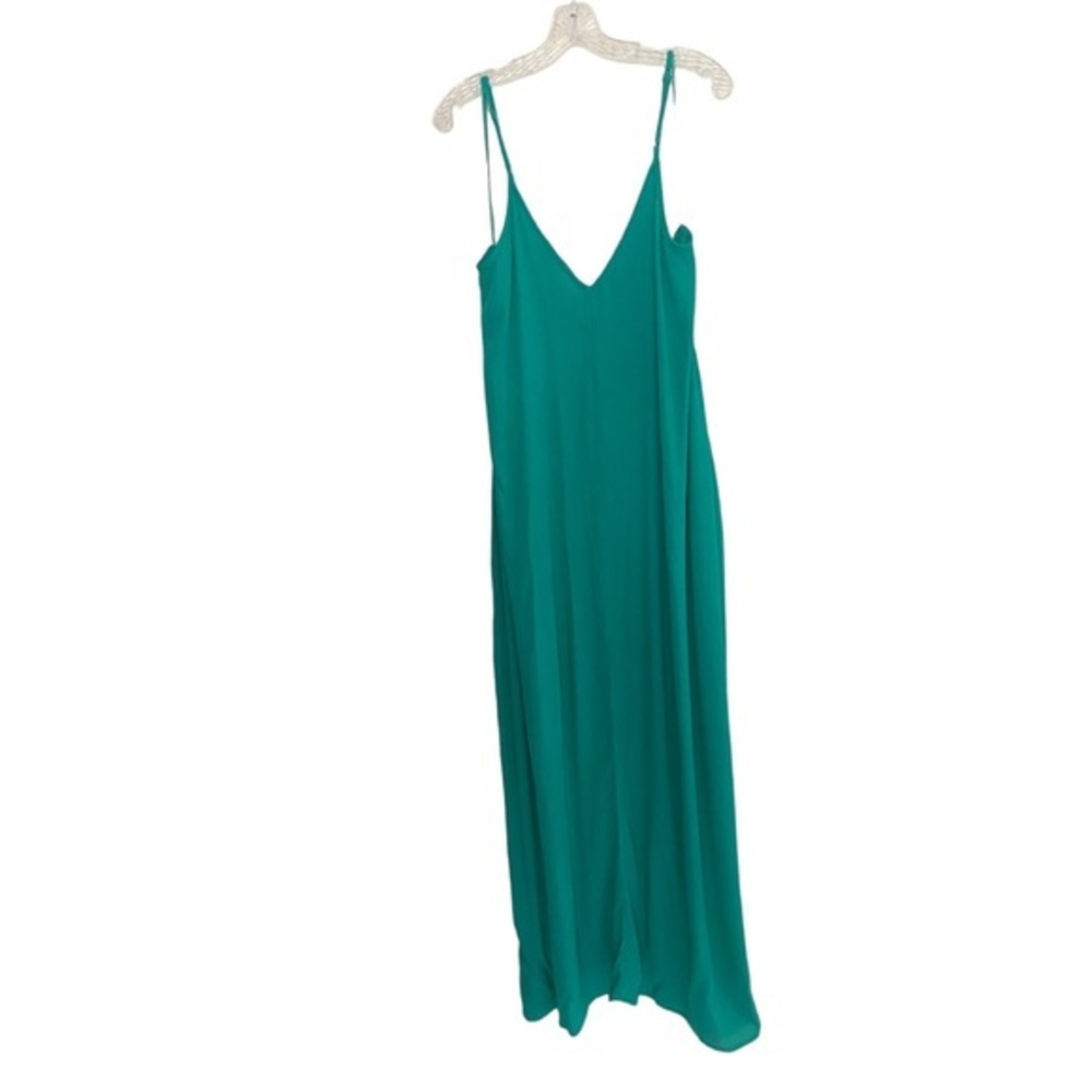 lovestich teal blue maxi dress size Medium/large